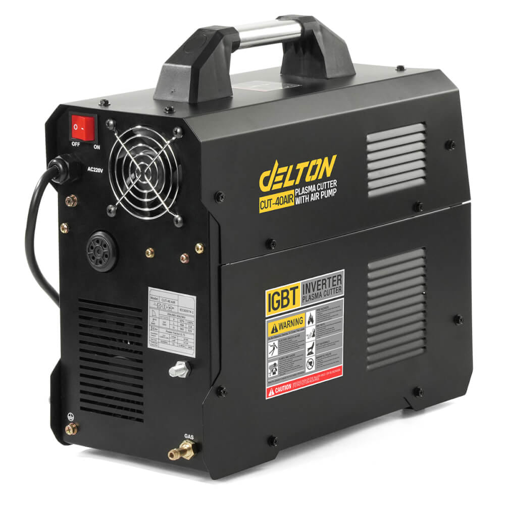 เครื่องตัดพลาสม่า DELTON รุ่น CUT-40AIR 40 แอมป์ ปั๊มลมในตัว